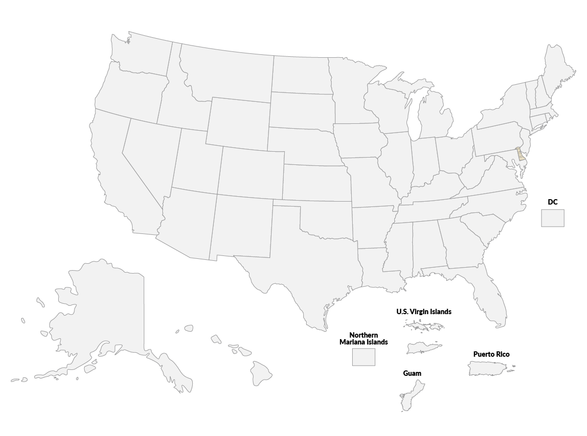 2026 NP Week Proclamation Map