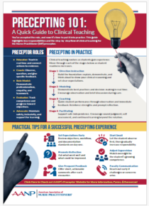 Precepting 101: A Quick Guide to Clinical Teaching